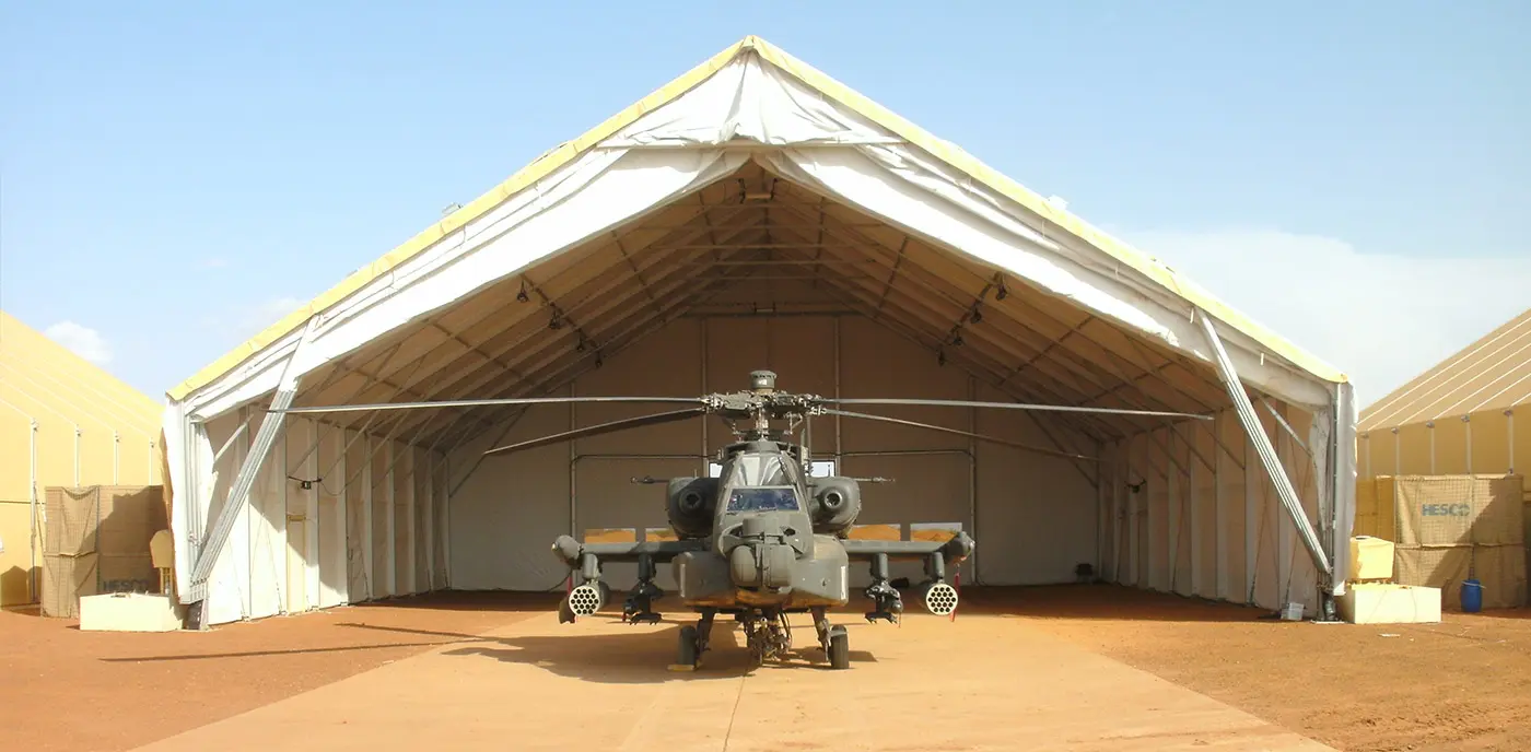 Hangar tent system