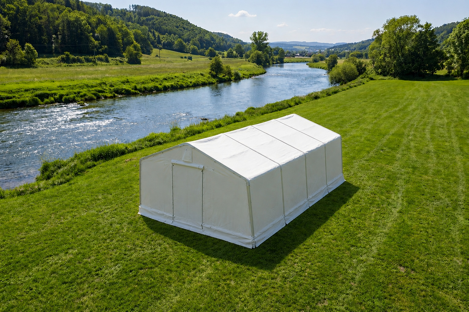 EHZ 2 expandable hall tent